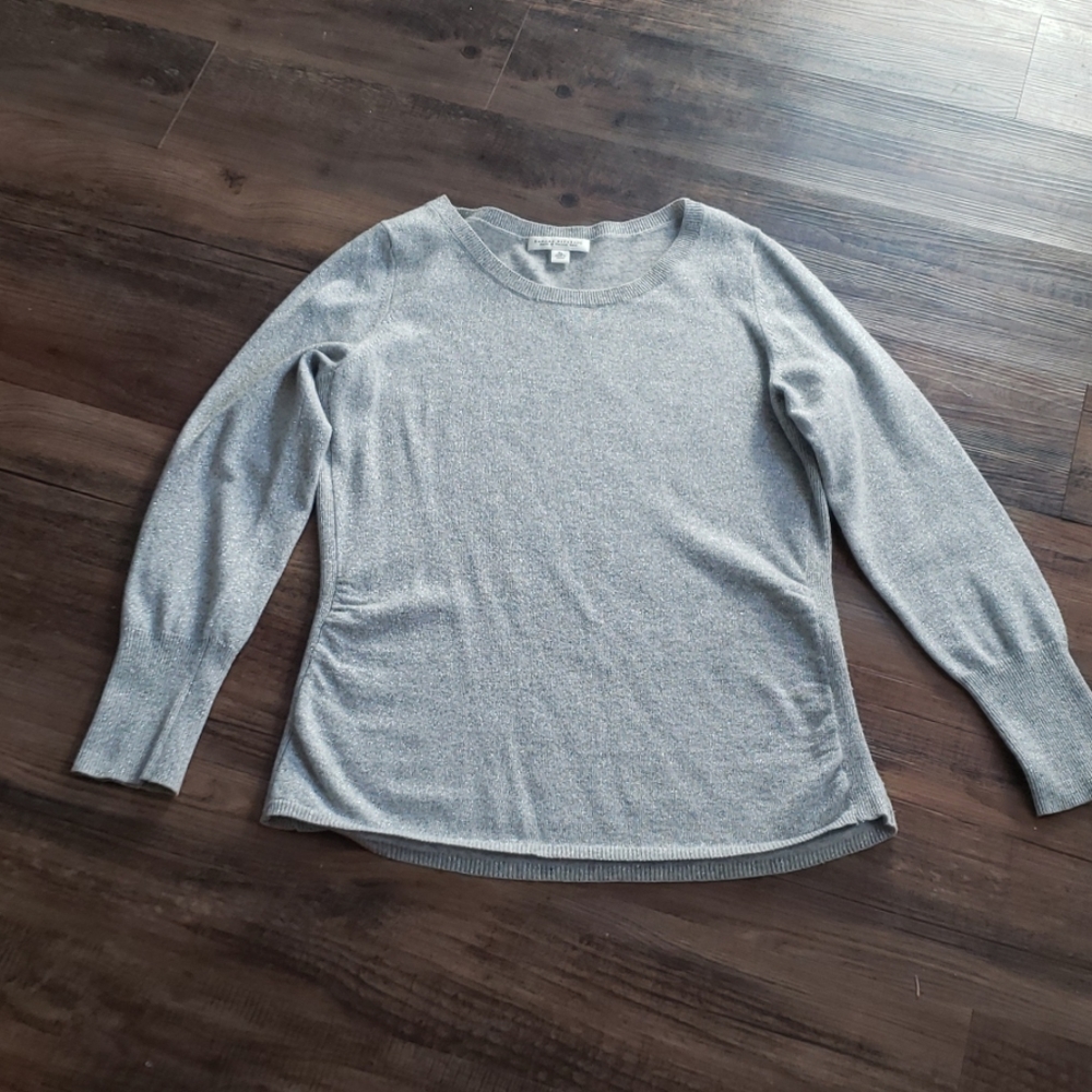 Banana Republic silver ls wool/cashmere sweater xl